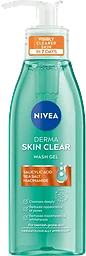 Ansiktsrengöring Derma Skin Clear Wash Gel 150ml Nivea