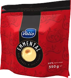 Emmental Röd lagrad 30% 350g Valio