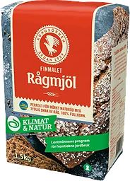 Rågmjöl Finmalt 1,5kg Kungsörnen