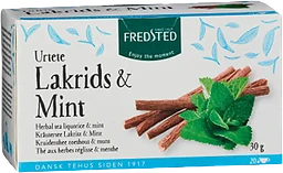 Te Lakrits & Mint Örtte Fredsted