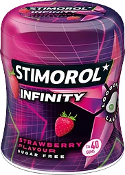 Tuggummi Infinity Strawberry Lime
