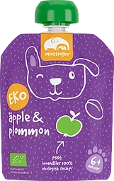 Äpple Plommon Klämmis Från 6 Månader