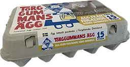 Ägg 15p Frigående Inomhus Medium