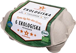 Ägg 6-p KRAV Stjärnägg