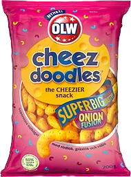 Ostbågar Super cheez doodles® Onion Fusion 200g OLW