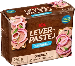 Leverpastej Skivbar 250g ICA