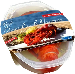 Hummer färsk amerikansk MSC 450g Smålandskräftan