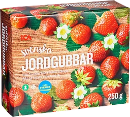 Svenska Jordgubbar Fryst 250g ICA