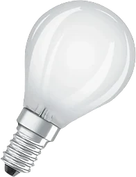 LED CL P Klot E14 40W Matt Osram
