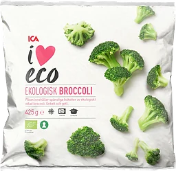 Broccoli Fryst Ekologisk 425g ICA I love eco