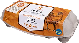 Ägg Frigående 10-p Stjärnägg