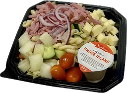 Ost och skink sallad