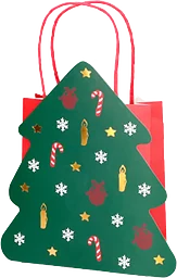 Presentpåse Tree figur