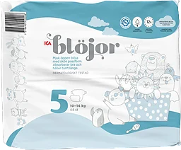 Öppna Blöjor Strl 5 10-14kg 44-p Miljömärkt ICA