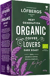 Bryggkaffe Mörkrost Ekologisk 450g Löfbergs