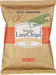 Chips Chili Habanero 200g Svenska Lantchips