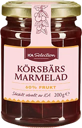 Marmelad Körsbär 200g ICA Selection