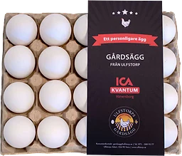Ägg 20-pack M/L Frigående Vänersborg 20st Ulfstorps Gårdsägg