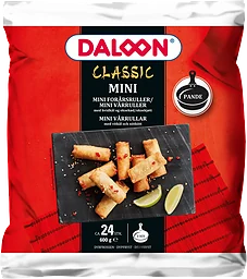 Mini vårrullar 600g Daloon
