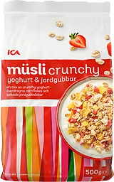 Müsli Mix crunchy jordgubb & yoghurt 500g ICA