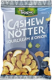 Cashewnötter Sourcream & Onion 275g Tropic Snacks