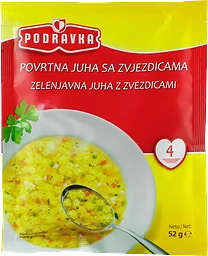 Grönsakssoppa 52g 4-p Podravka