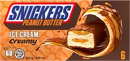 Glass Snickers Creamy 6-p Mars