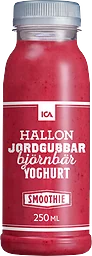 Smoothie Hallon Jordgubb Björnbär 250ml ICA