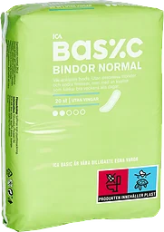 Binda Normal utan vingar 20-p ICA Basic