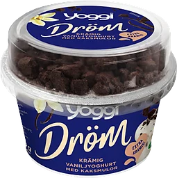 Vaniljyoghurt Dröm med kaksmulor 8,8% 200g Yoggi®