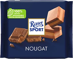 Chokladkaka Nougat Praline 100g Ritter sport