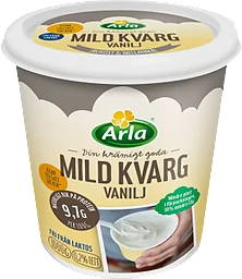 Kvarg mild Vanilj laktosfri Arla