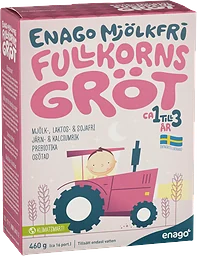 Fullkornsgröt Mjölkfri 1år 16-p 460g EnaGo