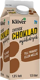 Chokladmjölkdryck 1,3% 1,5l Klöver