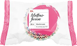 Muffinsformar Blomformade 36-p ICA