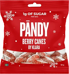 Gelégodis Candy Berry Canes 50g Pändy