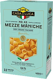 Mezze Maniche 400g Zeta
