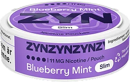 Zyn Blueberry & Mint Slim S4