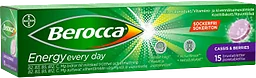 Brustablett Energy Cassis & Berries Sockerfri 15-p Berocca