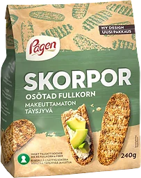 Fullkorn skorpor 240g Pågen