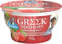 Yoghurt Grekisk Jordgubb 150g Salakis