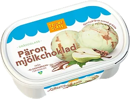 Gräddglass Päron & mjölkchoklad