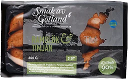 Kryddkorv Ramslök Timjan 90% Kötthalt 300g Smak av Gotland