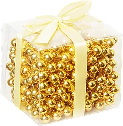 Pärlgirlang Guld 5m Festive