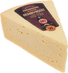 Brännvinsost 28% ca 750g Wernerssons
