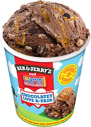 Glass Chocolatey Love A-Fair 465ml Ben & Jerrys