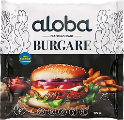 Burgare Plantbaserad 400g Aloba
