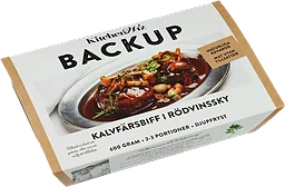 Kalvfärsbiff I Rödvinssky 600g Kitchenwiz Backup