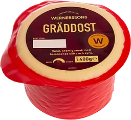 Gräddost 38% 400g Wernersson ost