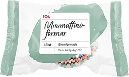 Mini-muffinsformar Blomformade 45-p ICA